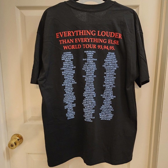 Meat Loaf Everything Louder Than Everything Else Tour T-Shirt XL Men's - Picture 5 of 5